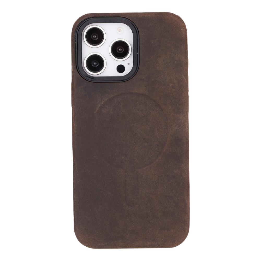 Leren hoesje voor iPhone 16 Pro