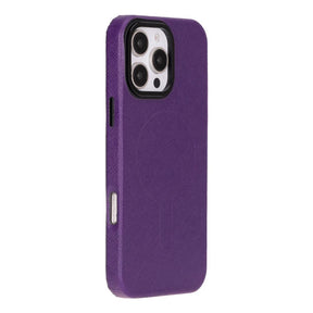 Leren hoesje voor iPhone 16 Pro