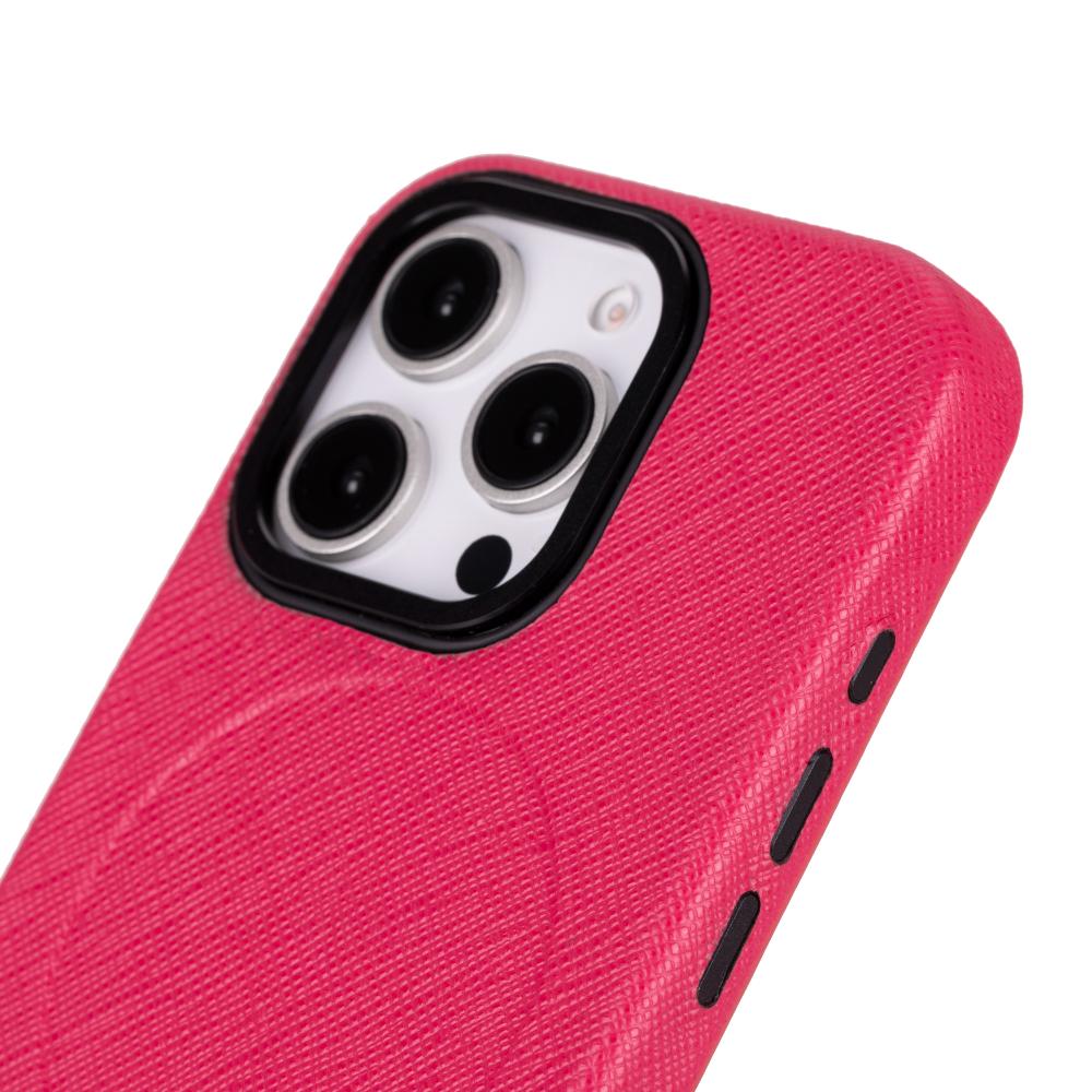 Leren hoesje voor iPhone 16 Pro