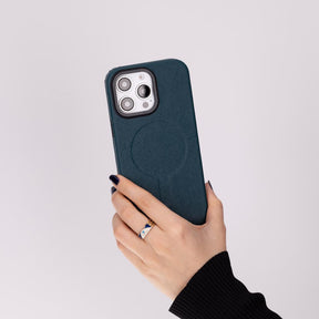 Leren hoesje voor iPhone 16 Pro